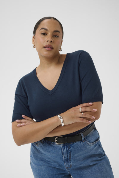 Kaffe Curve Lizzy V-Neck Pullover