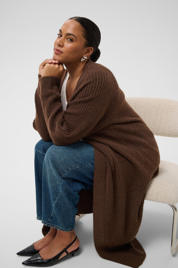 Kaffe Curve Rinye Long Cardigan