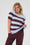 Kaffe Curve Lizzy Striped Pullover