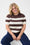 Kaffe Curve Lizzy Striped Pullover
