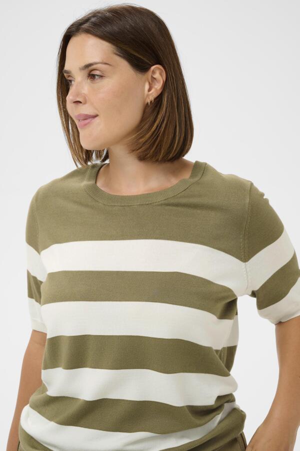 Kaffe Curve Lizzy Striped Pullover