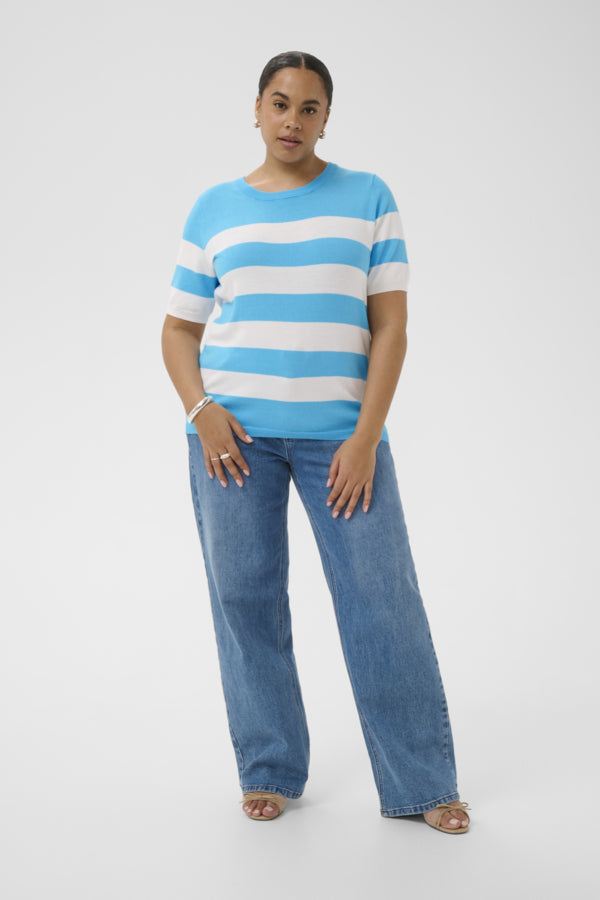 Kaffe Curve Lizzy Striped Pullover