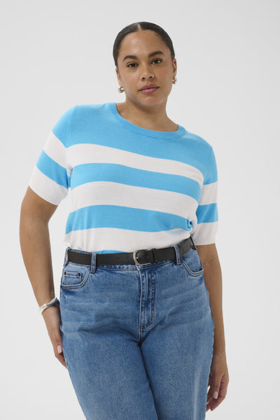 Kaffe Curve Lizzy Striped Pullover