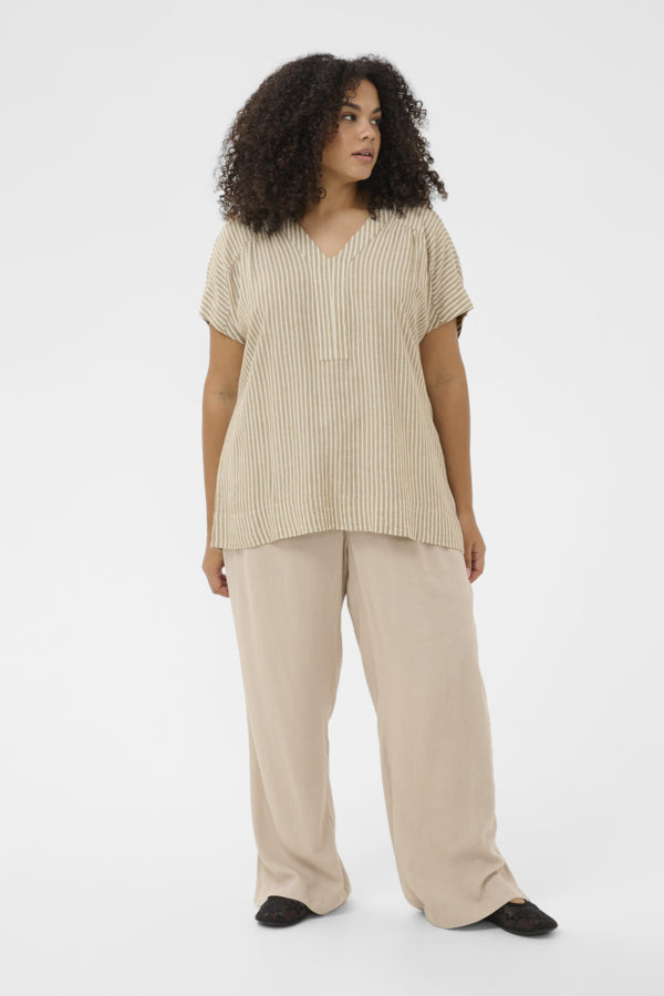 Kaffe Curve Mille Wing Sleeveless Blouse