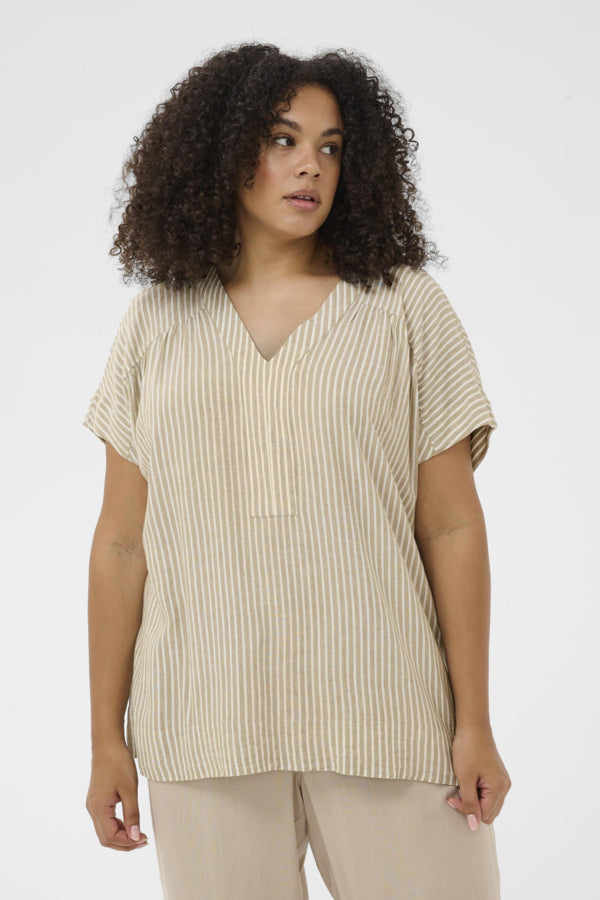 Kaffe Curve Mille Wing Sleeveless Blouse