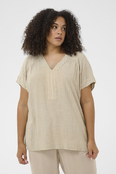 Kaffe Curve Mille Wing Sleeveless Blouse