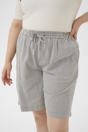 Kaffe Curve Nana Striped Shorts