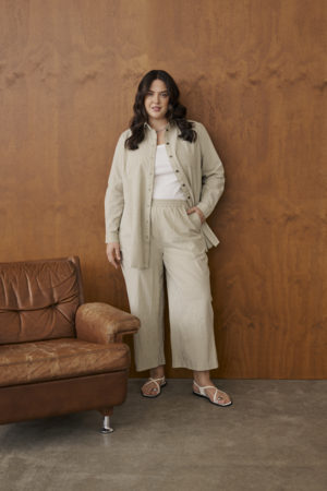 Kaffe Curve Nana Striped Shirt Tunic