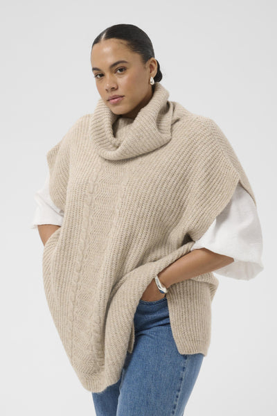 Kaffe Mala Knit Poncho