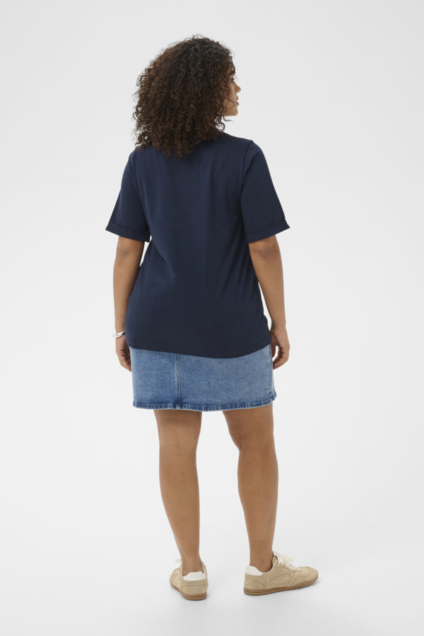 Kaffe Curve Art Tee