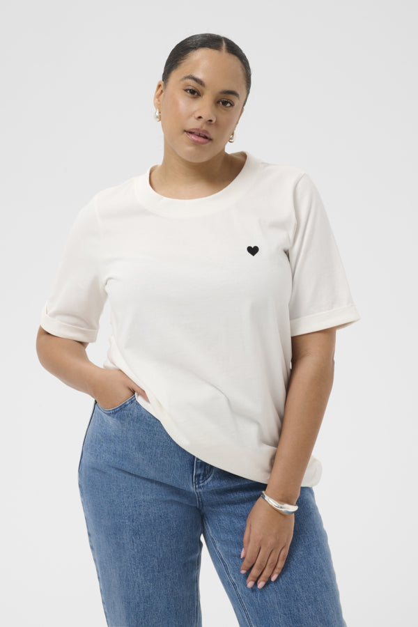 Kaffe Curve Art Tee