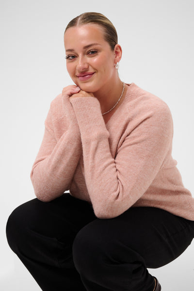 Kaffe Curve Niela V-Neck Pullover