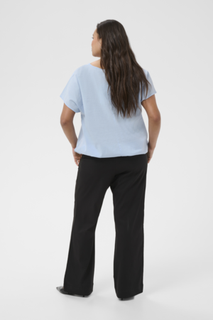 Kaffe Curve Nana Short Sleeve Blouse