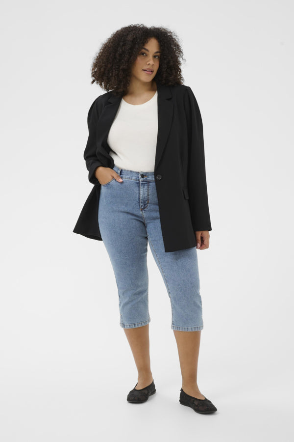 Kaffe Curve Vilana Capri Jeans
