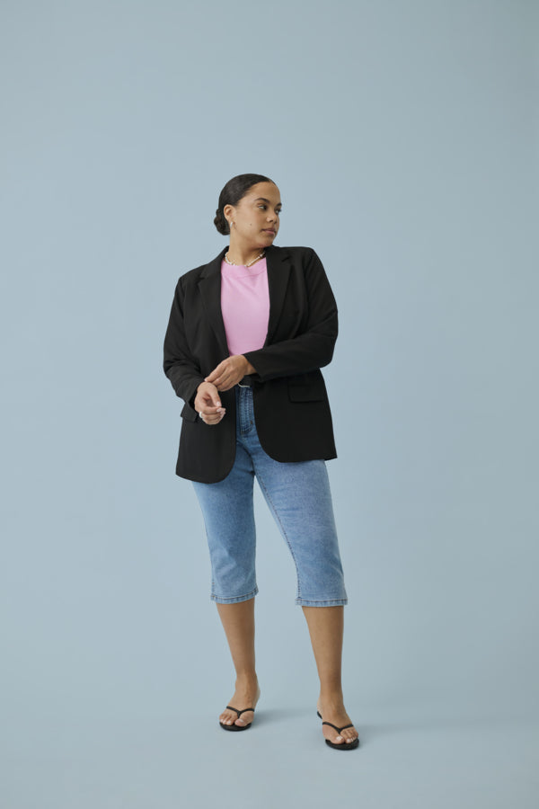 Kaffe Curve Vilana Capri Jeans