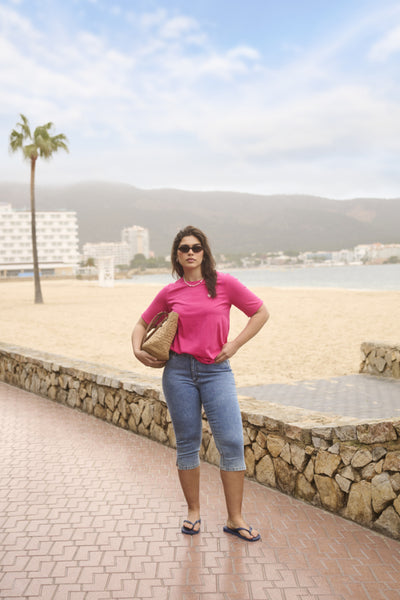 Kaffe Curve Vilana Capri Jeans