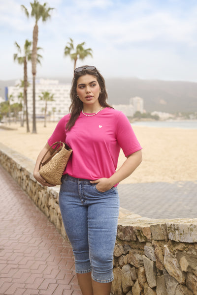 Kaffe Curve Vilana Capri Jeans