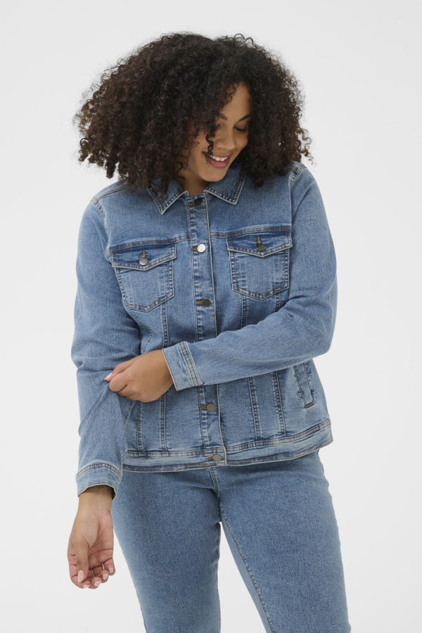 Kaffe Curve Vilana Denim Jacket