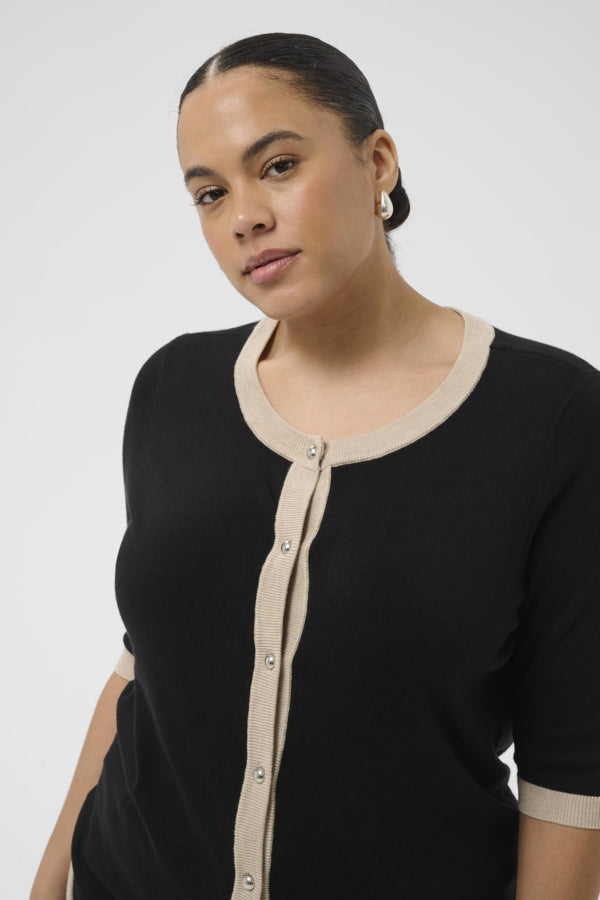 Kaffe Lizzy Contrast Cardigan