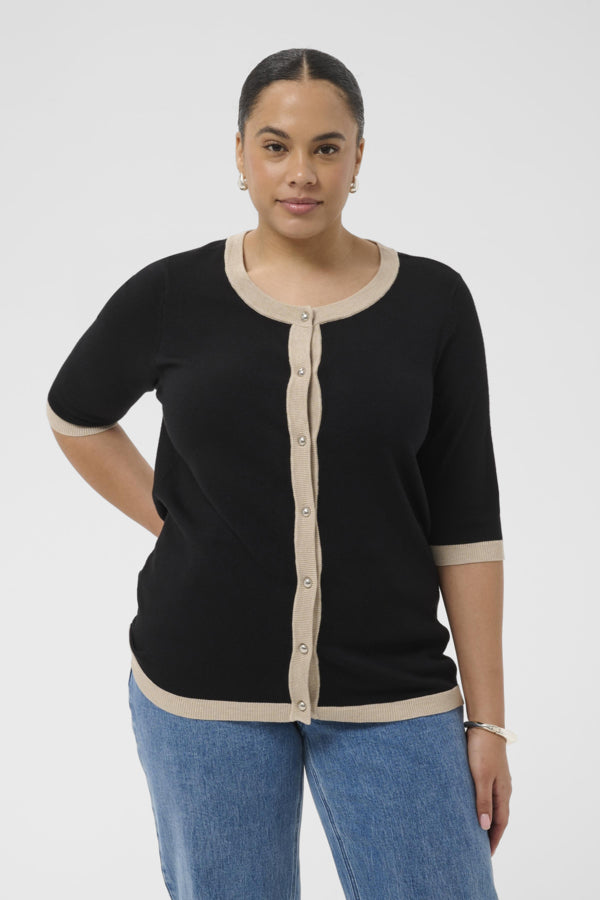 Kaffe Lizzy Contrast Cardigan