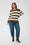 Kaffe Curve Lizzy Striped Pullover