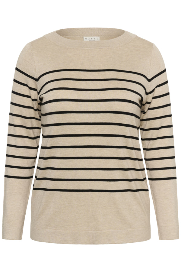Kaffe Lizzy Striped Boatneck