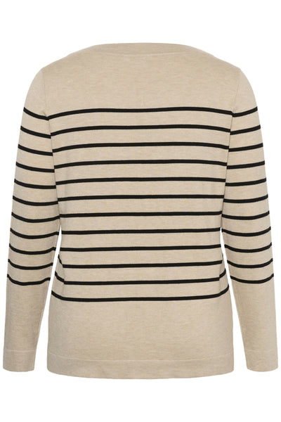 Kaffe Lizzy Striped Boatneck