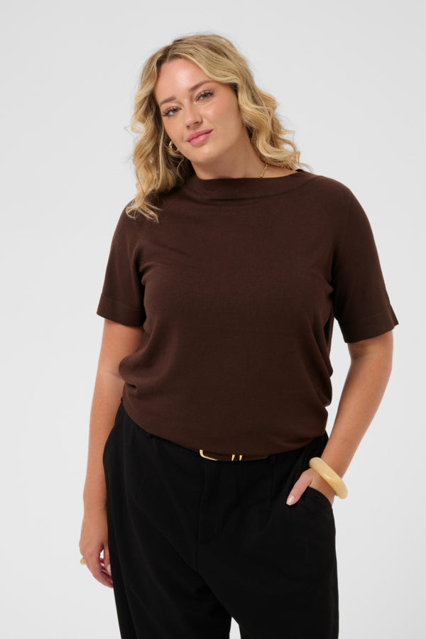 Kaffe Lizzy Boatneck Pullover