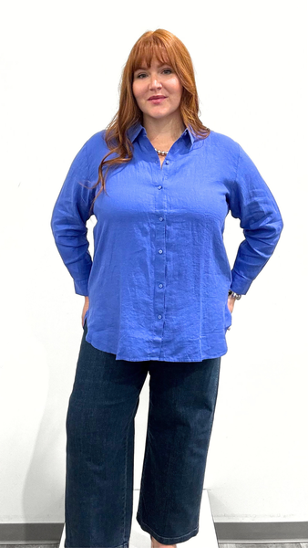 Eileen Fisher Classic Collar Long Shirt