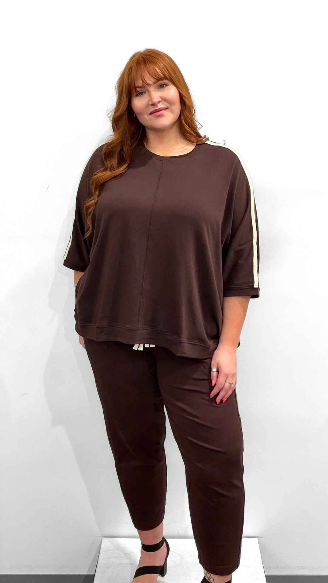 Tirelli Striped Oversize Tee