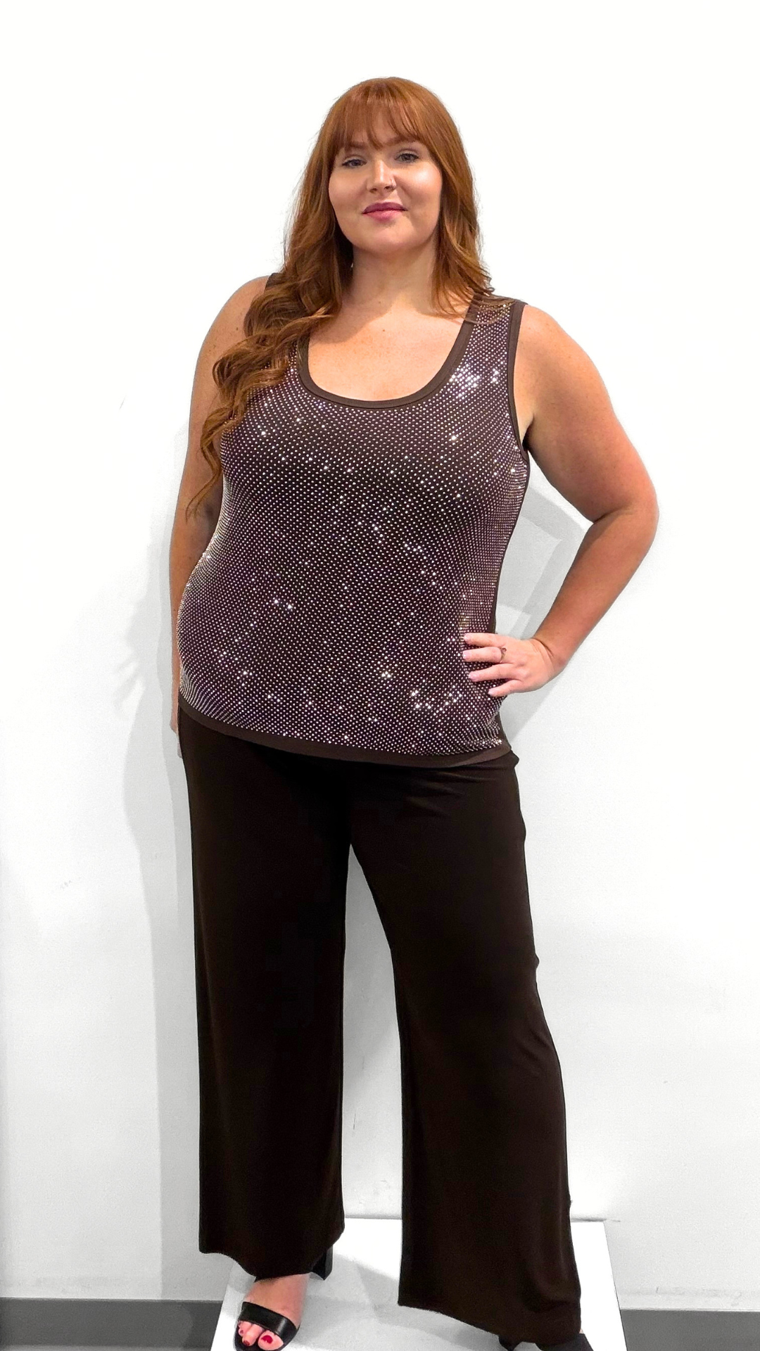 Frank Lyman Bedazzle Tank