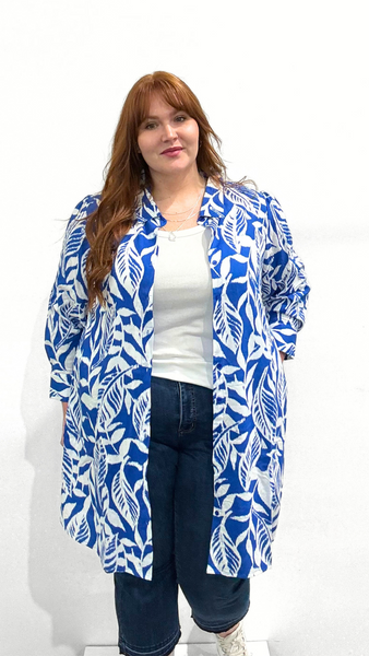 Orientique Button Dress or Shirt