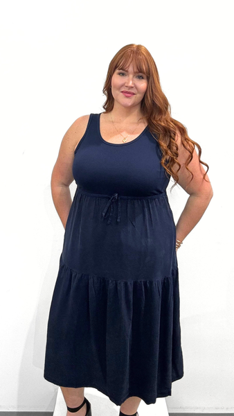 Tribal Mix Media Dress