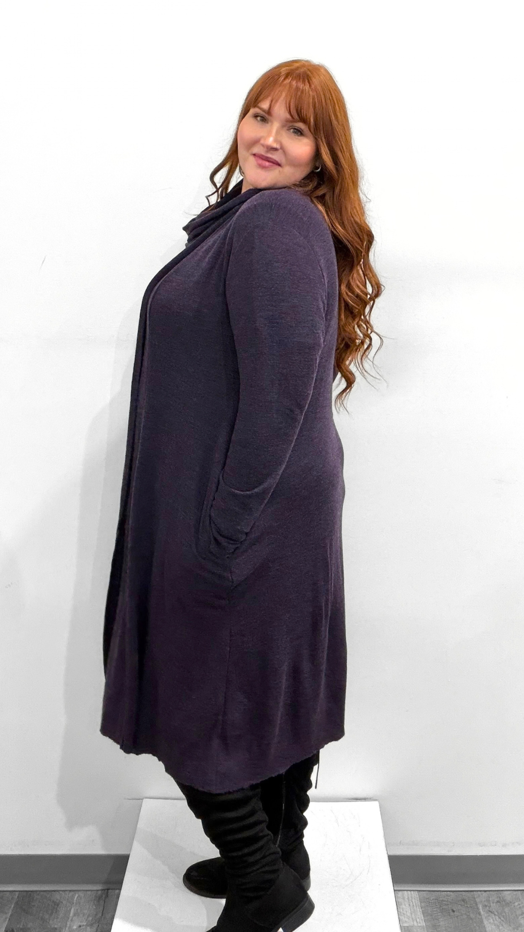 by basics Cardigan W Shawl Collar