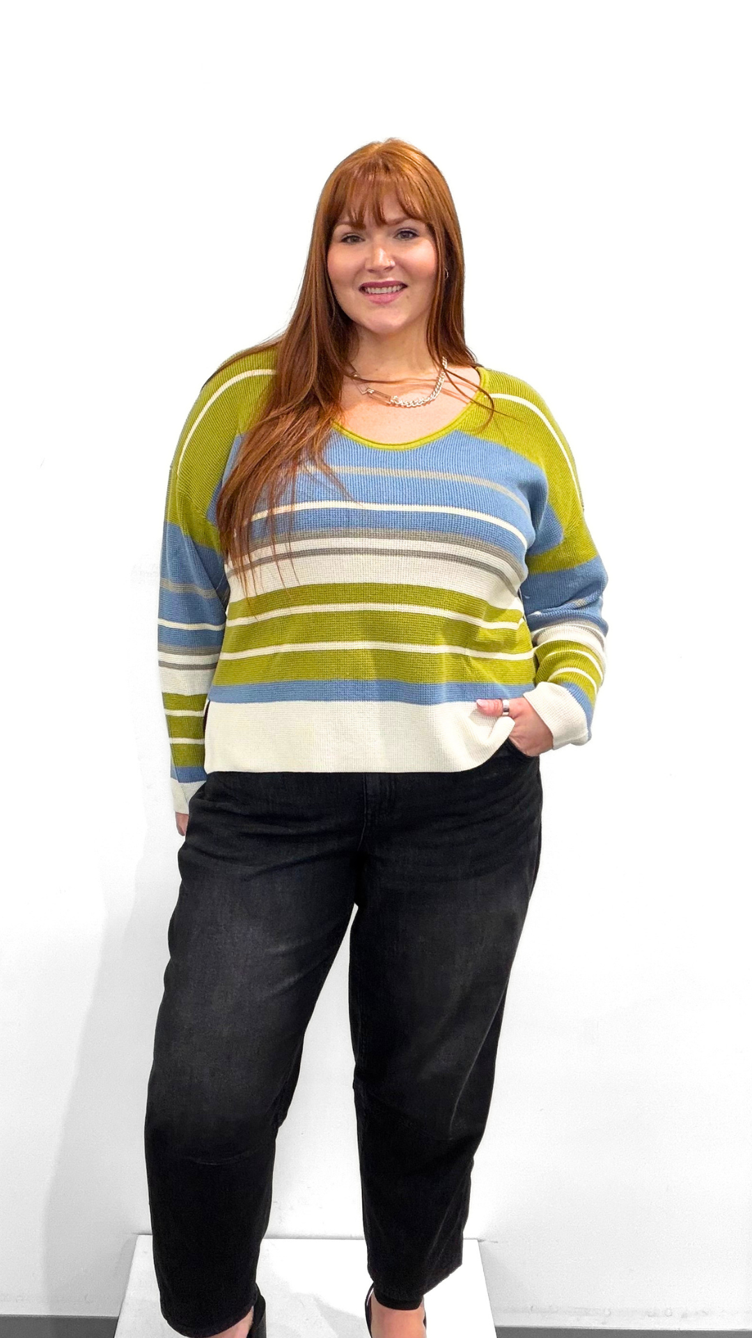 Tribal Audrey Barrel Denim Jeans