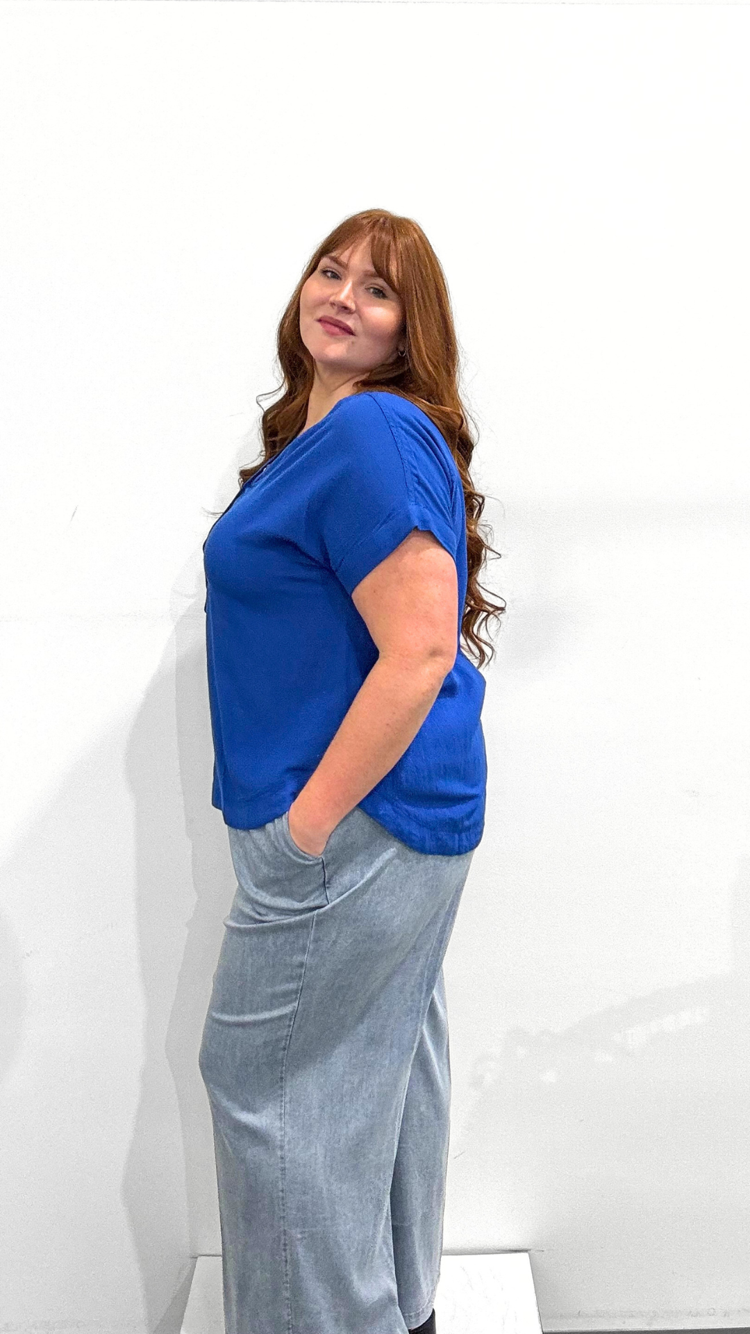 Orientique V-Neck Top