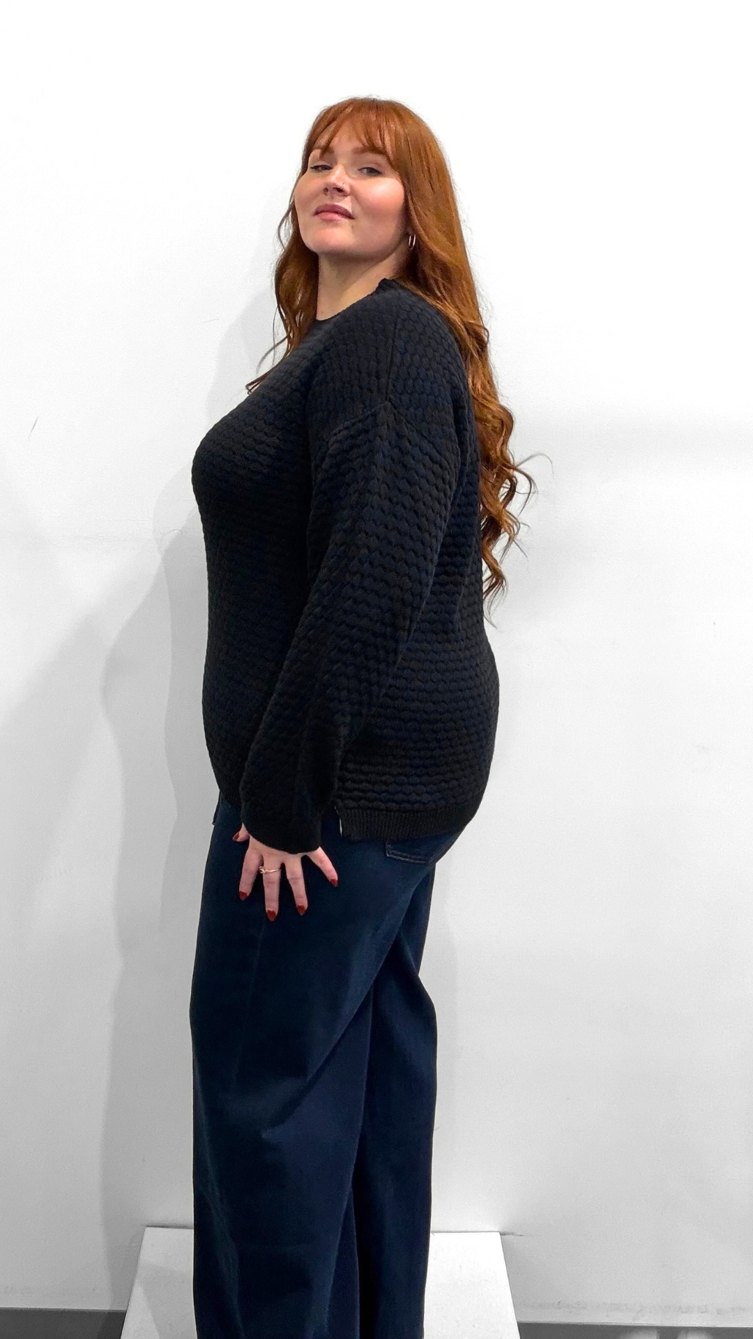 Orientique Waffle Sweater