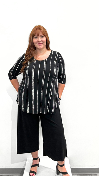 Sympli Side Split Wide Capri