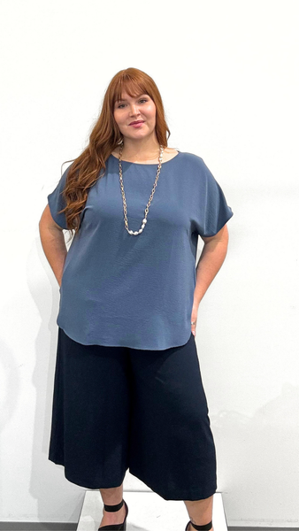 Mat Short Sleeve Blouse