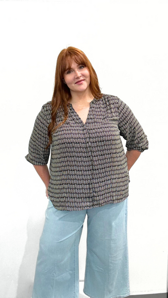 NYDJ Pintuck Blouse