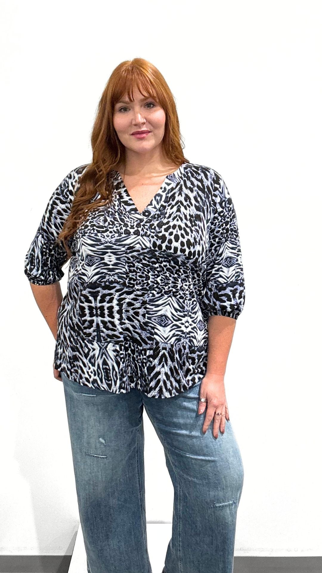 Revolution 3/4 Sleeve V-Neck