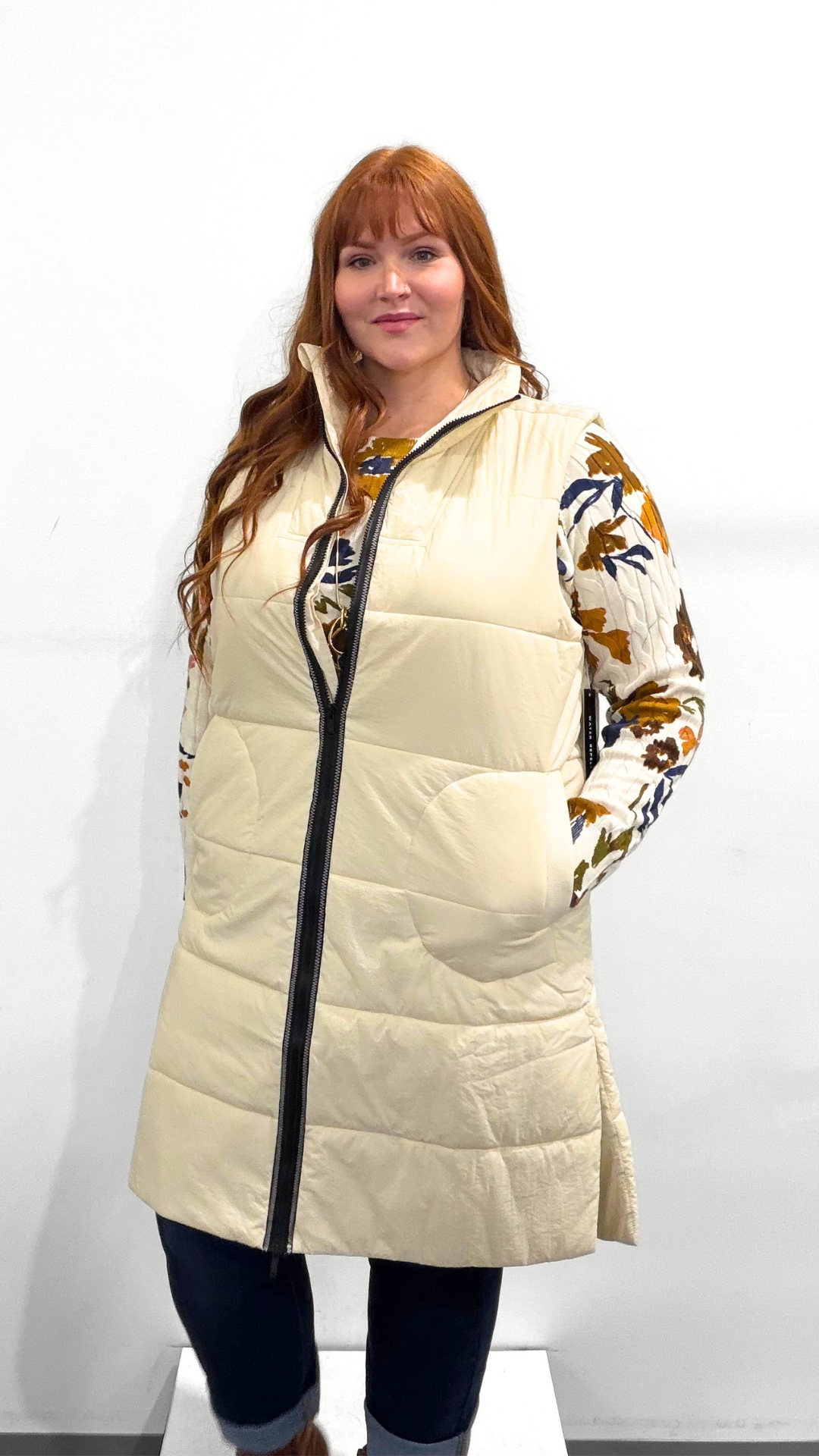 Tribal Quilted Long Vest