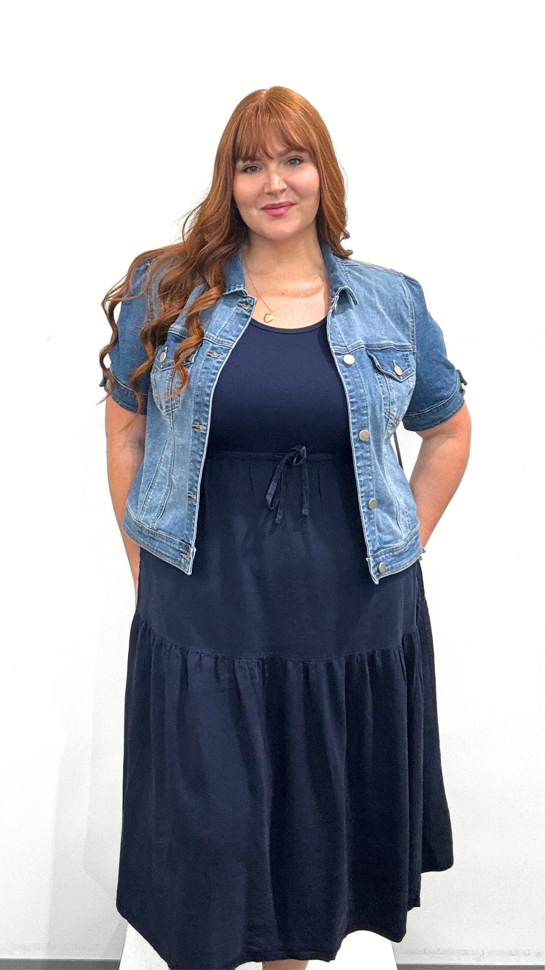 Tribal Mix Media Dress
