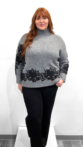 Joseph Ribkoff Mock Neck Sweater
