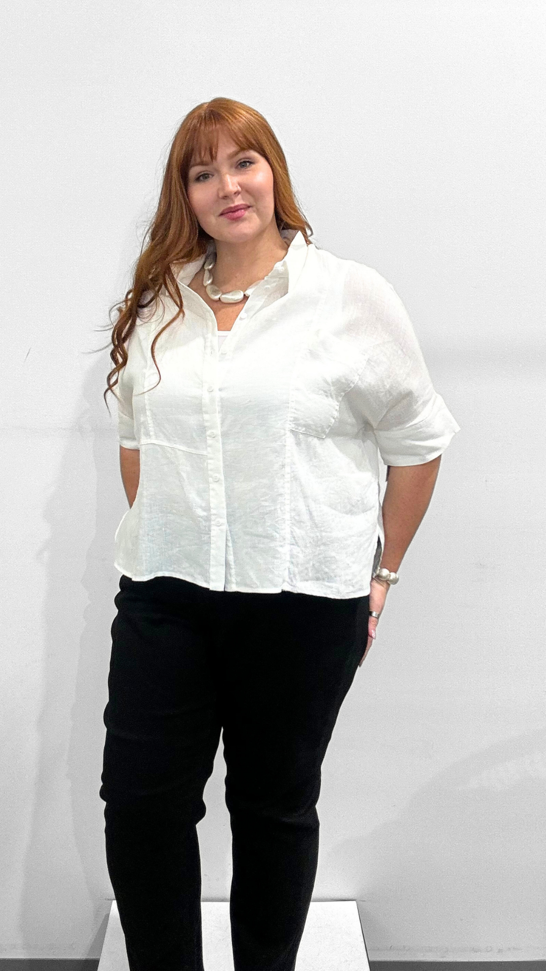 Tirelli Seam Detailed Boxy Shirt