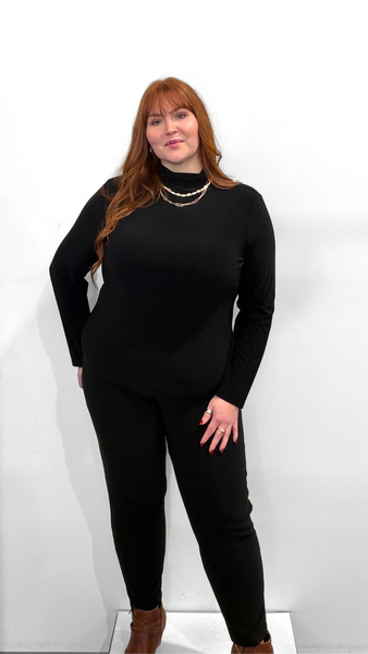 Frank Lyman Mock Neck
