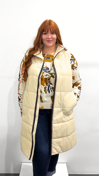 Tribal Quilted Long Vest