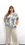 Orange Lorenza's Paisley Print Linen Shirt