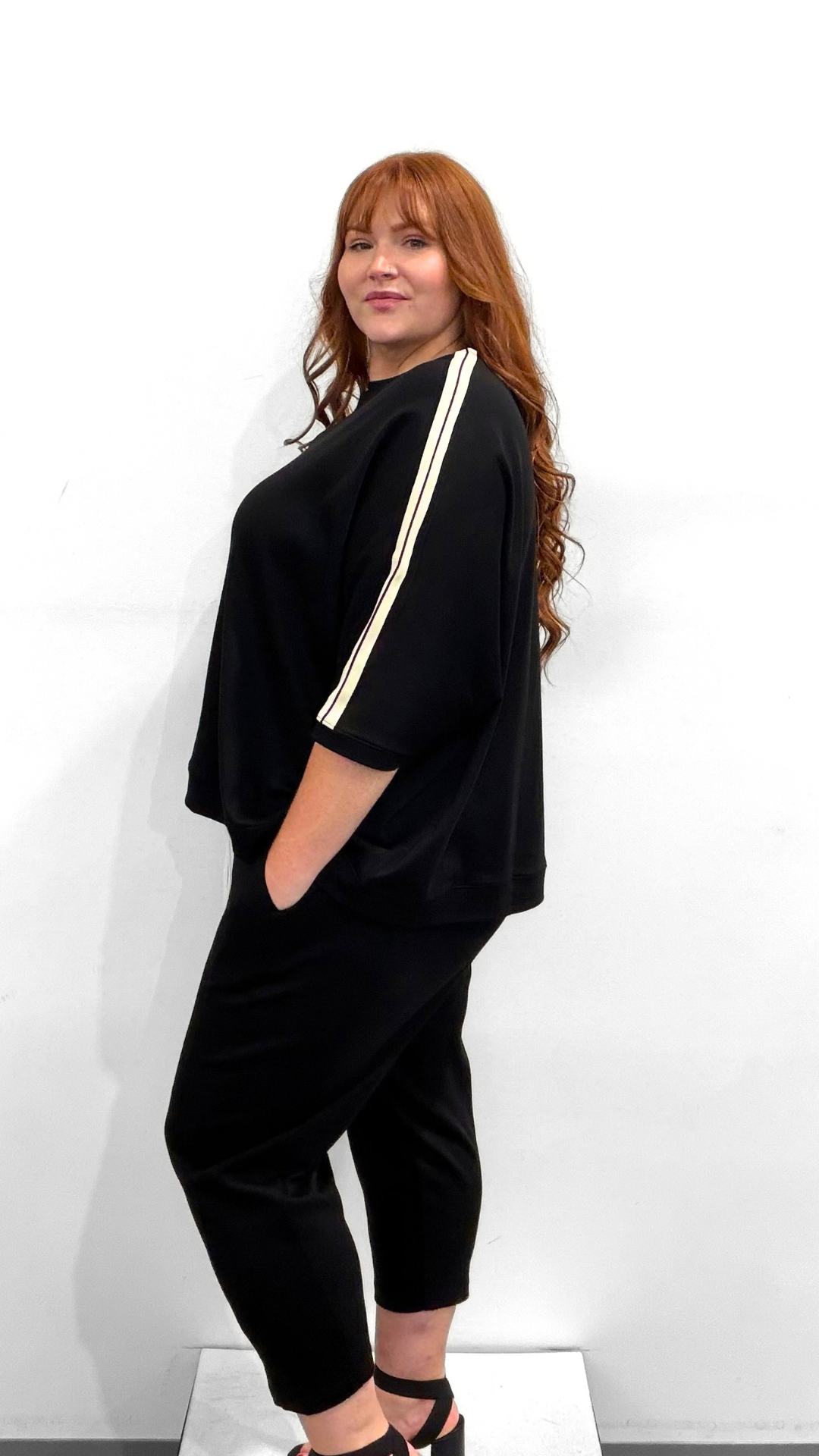 Tirelli Striped Oversize Tee
