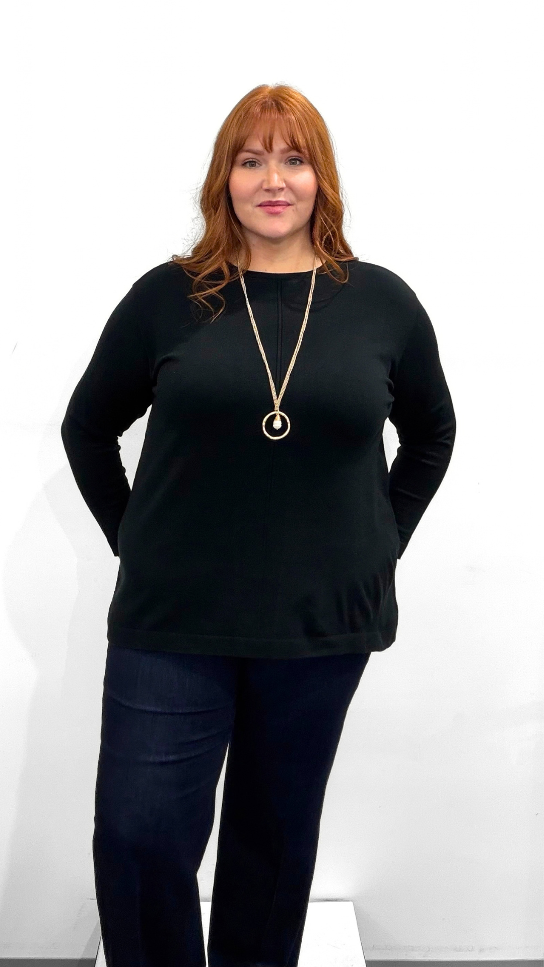 MAT Front Seam Sweater
